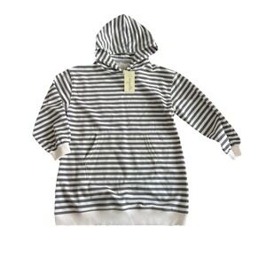 NWT Vignette‎ Girls Long Sleeve Angie Hooded Tunic Sweatshirt Size 8